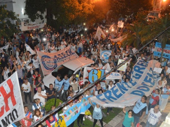 El Frente Gremial Docente Convoc A Movilizarse Este Mi Rcoles