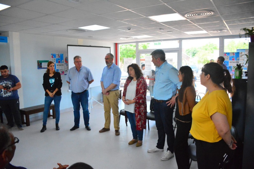 Salud: visita de las ministras Vizzotti y Centeno a distintos servicios del Hospital de Castelli