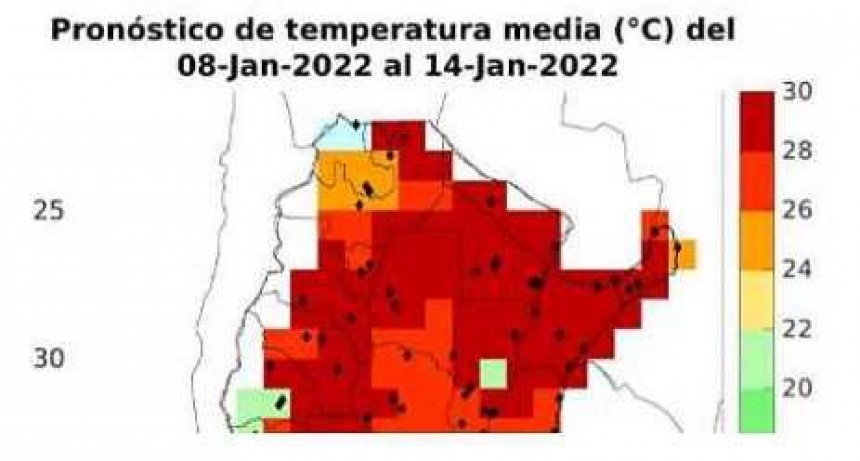 ola de calor, el APA advierte sobre altas temperaturas y riesgo de incendios