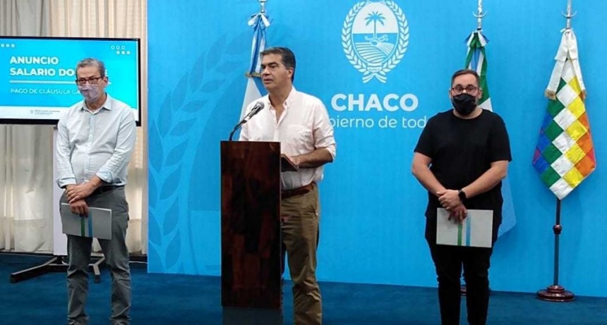 Capitanich: &ldquo;Estamos cumpliendo el compromiso salarial, no debe caber duda del inicio del ciclo lectivo&rdquo;