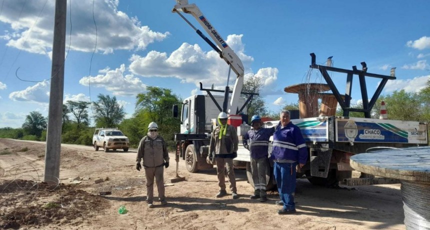 Por primera vez, el paraje Fort&iacute;n Belgrano contar&aacute; con red el&eacute;ctrica y luz todo el d&iacute;a