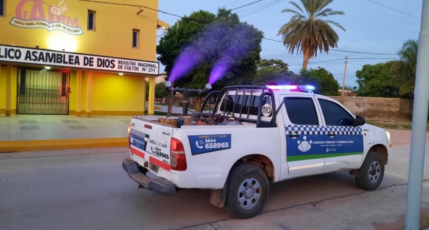 Contin&uacute;a la Fumigaci&oacute;n para combatir el mosquito del dengue