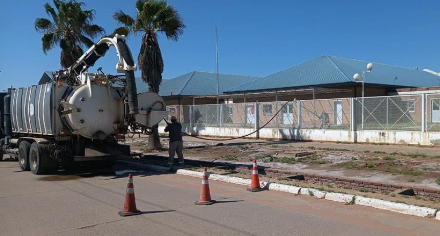 SAMEEP realiz&oacute; saneamiento integral en el Hospital de Juan J. Castelli