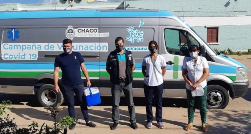 Arribaron a Castelli las vacunas contra el COVID-19 para personal policial
