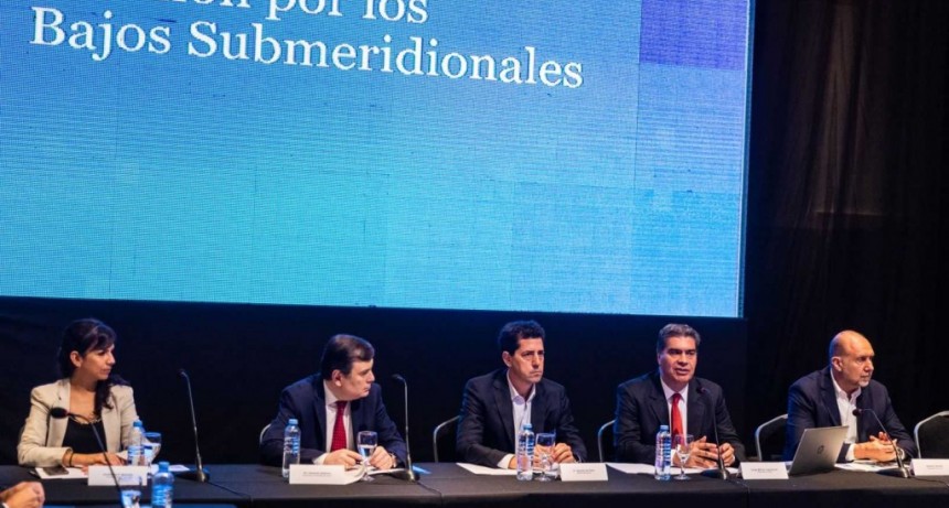 Avanza el Plan Director de los Bajos Submeridionales con obras claves para mitigar el riesgo h&iacute;drico y potenciar el desarrollo productivo