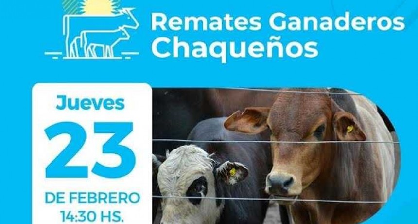 El a&ntilde;o de remates ganaderos comenzar&aacute; el 23 de febrero