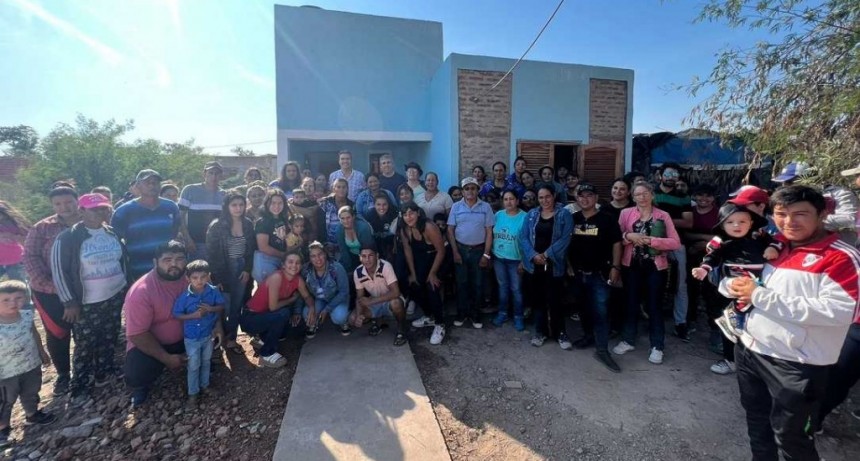 Quitilipi: entregaron nuevas viviendas ejecutadas junto al Instituto de Agricultura Familiar y Econom&iacute;a Popular