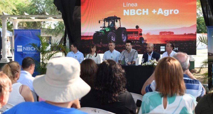 Desde S&aacute;enz Pe&ntilde;a, Zdero lanz&oacute; l&iacute;neas de cr&eacute;ditos para el campo