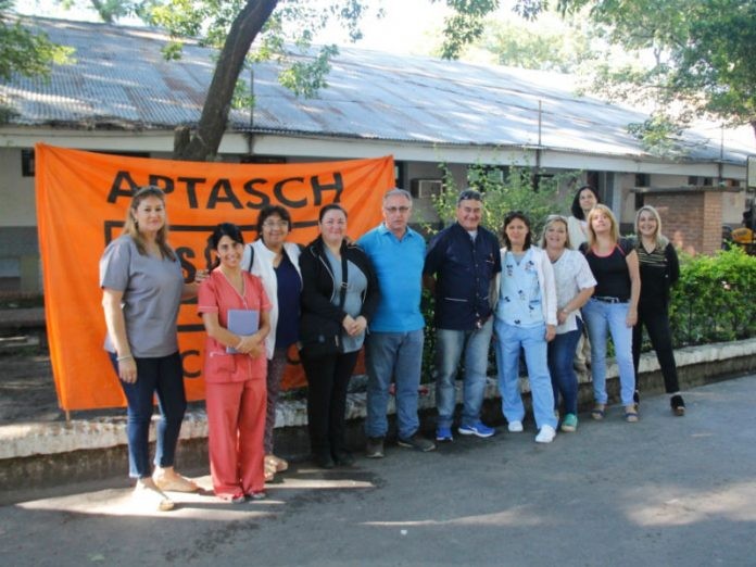 La APTASCH rechazó la oferta salarial y se pronunció en estado de alerta