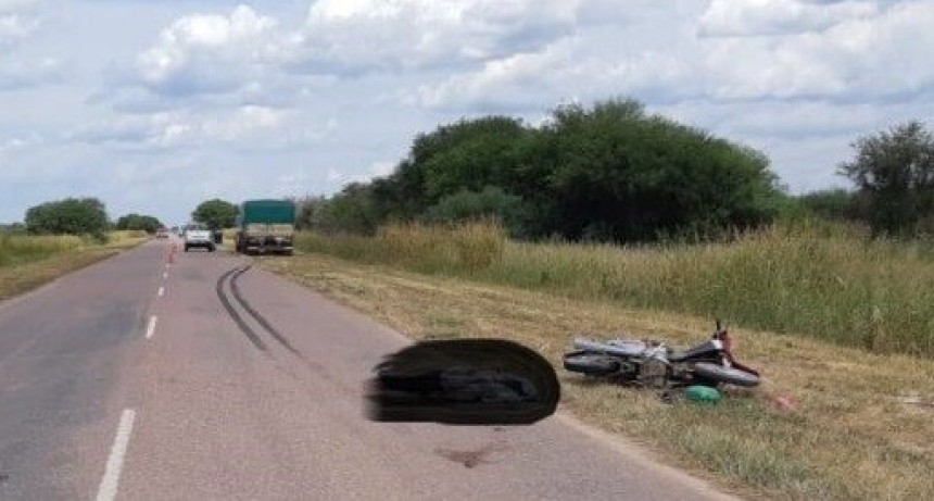 Accidente fatal en Ruta 9: una mujer muri&oacute; y un hombre result&oacute; herido tras ser impactados por un cami&oacute;n