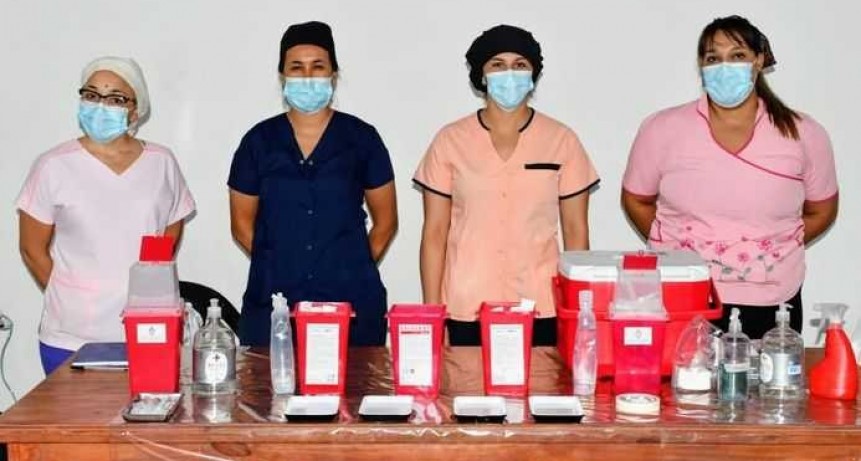 COVID-19: comienza la vacunaci&oacute;n para  docentes chaque&ntilde;os