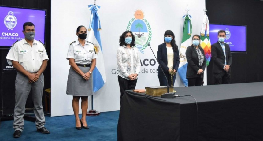 La vicegobernadora puso en funciones a las nuevas autoridades del Servicio Penitenciario Provincial