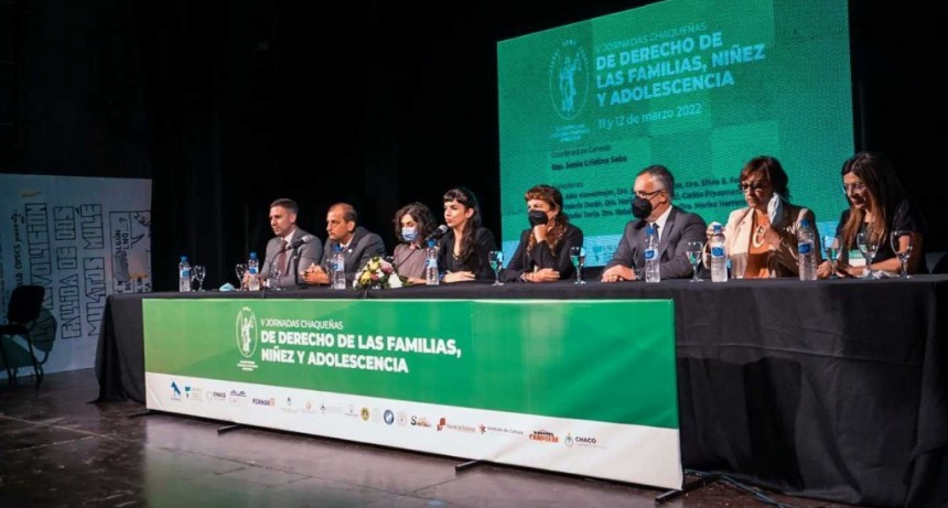 La vicegobernadora Anal&iacute;a Rach Quiroga particip&oacute; en la apertura de la V Jornada de Ni&ntilde;ez, Adolescencia y Familia