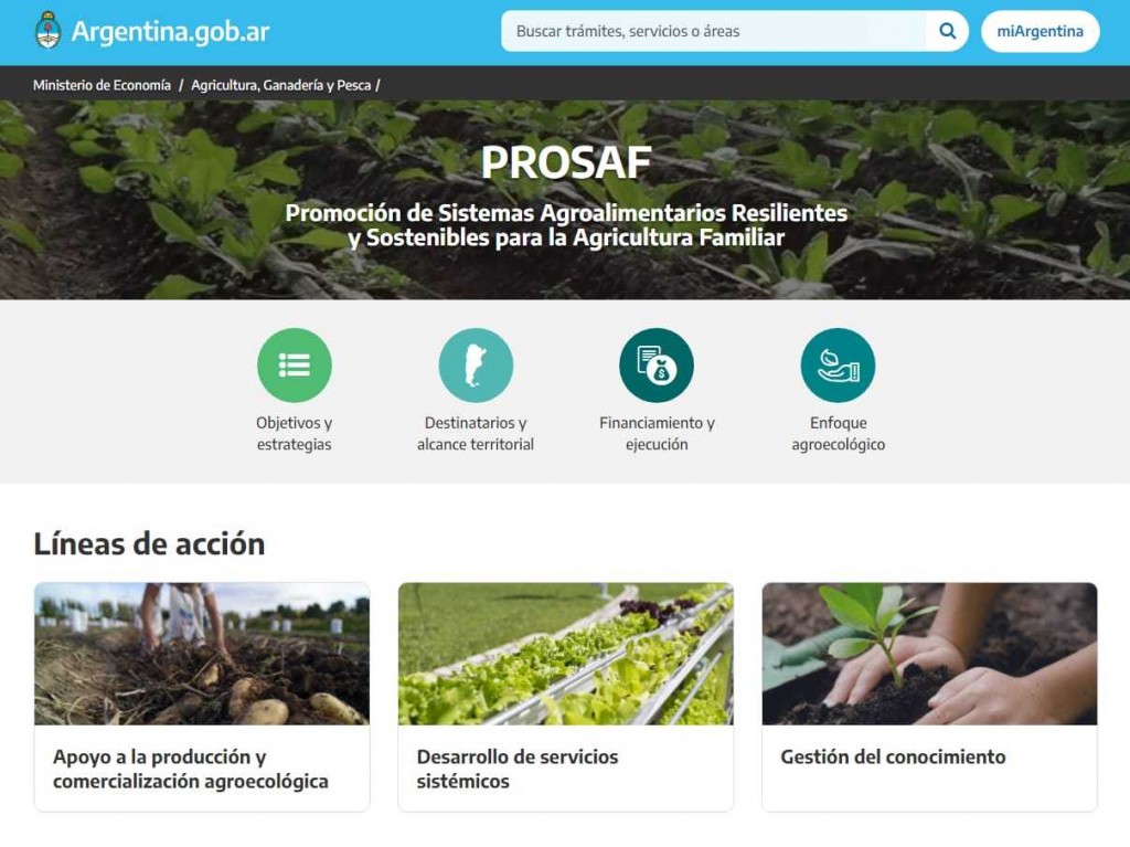 Prosaf y Agro XXI, los nuevos programas que financiarán a pequeños productores de la agricultura familiar