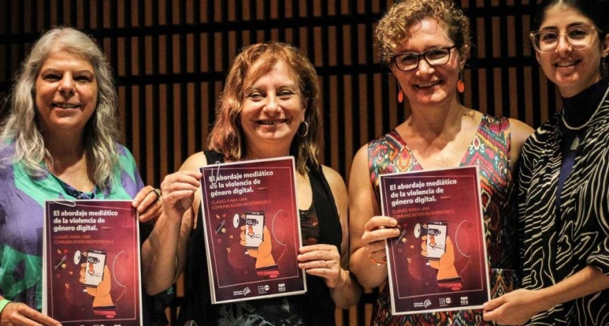 Violencia de g&eacute;nero en entornos digitales: presentaron una gu&iacute;a para su abordaje en los medios