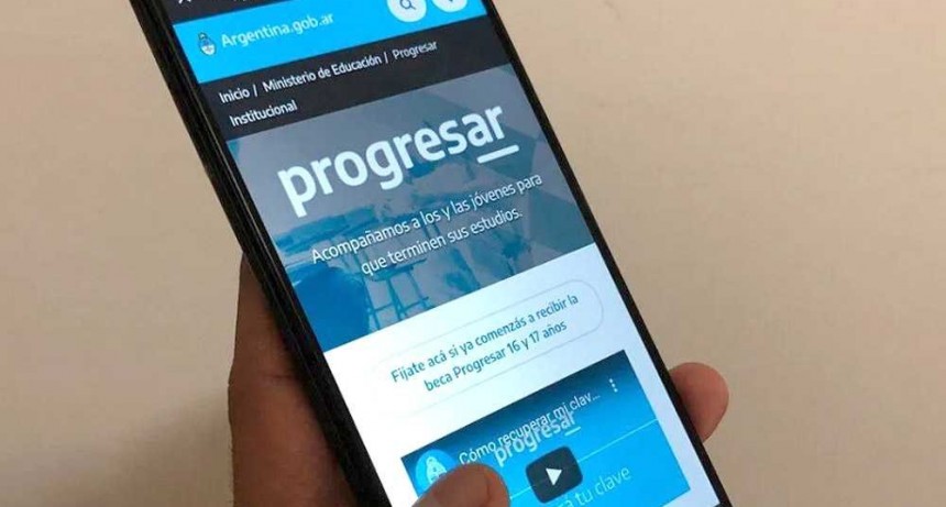 Recordaron que las y los becarios de Progresar deben volver a inscribirse en la convocatoria 2023