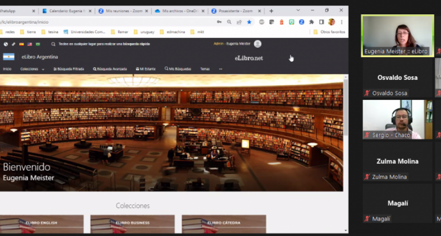 La UNNE lanz&oacute; eLibro, una biblioteca con 123.000 t&iacute;tulos digitales