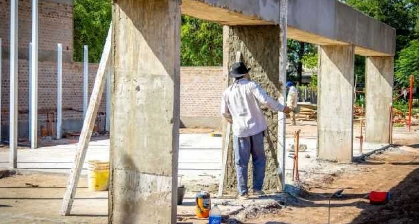 Avanza la construcci&oacute;n del Centro de Desarrollo Infantil de El Espinillo