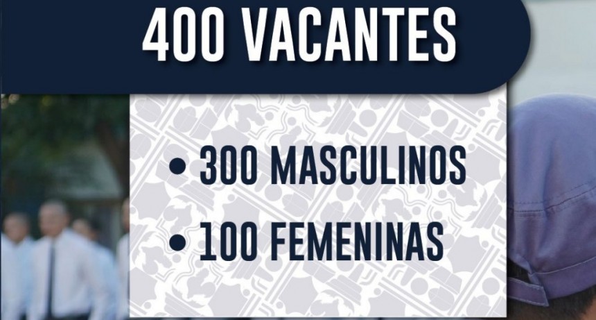 Ingreso a la Polic&iacute;a del Chaco: el gobierno provincial seleccionar&aacute; 400 nuevos agentes
