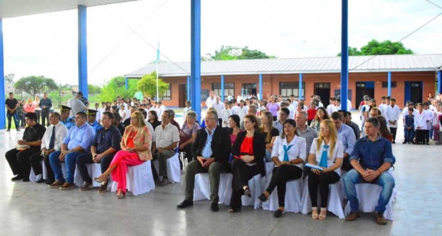 Con la Participaci&oacute;n del Intendente Municipal P&iacute;o Sander se Dio Inicio al Ciclo Lectivo 2024 en la E.E.P N&deg; 1009