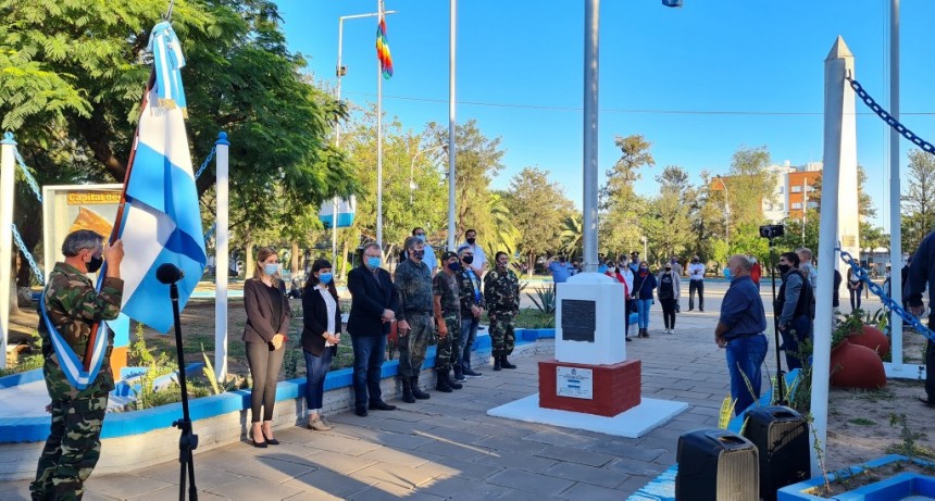 Emotivo homenaje a los h&eacute;roes de Malvinas
