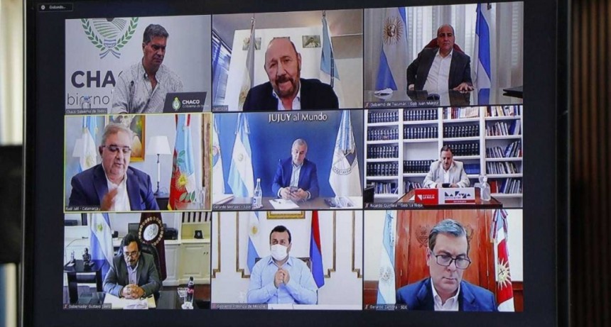 Respaldo de gobernadores del Norte Grande al Presidente y a las pol&iacute;ticas nacionales para adquirir vacunas