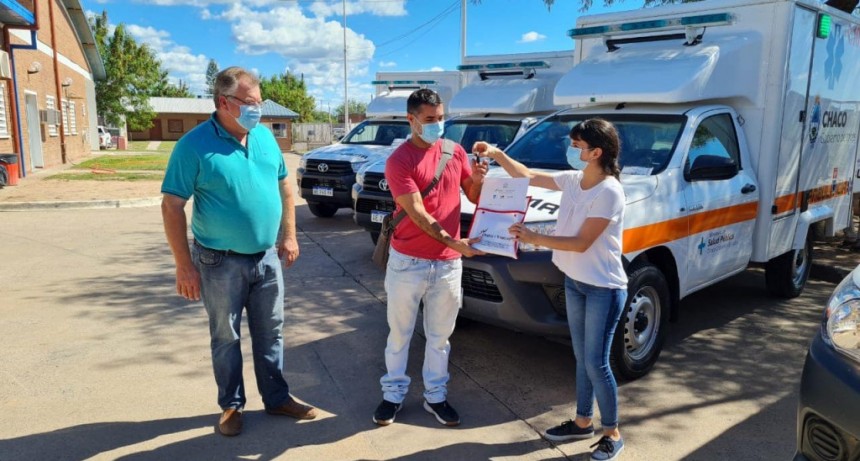 Llegaron las 5 ambulancias para el impenetrable