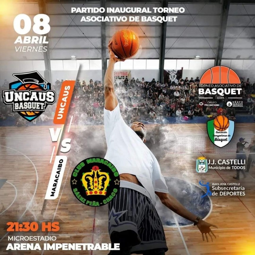 El partido UNCAUS Vs. MARACAIBO ser&aacute; en el  Microestadio Arena Impenetrable
