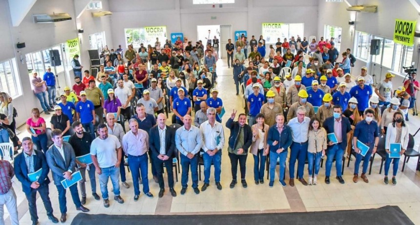 El Gobierno hizo importantes anuncios para el sector de la Construccion.
