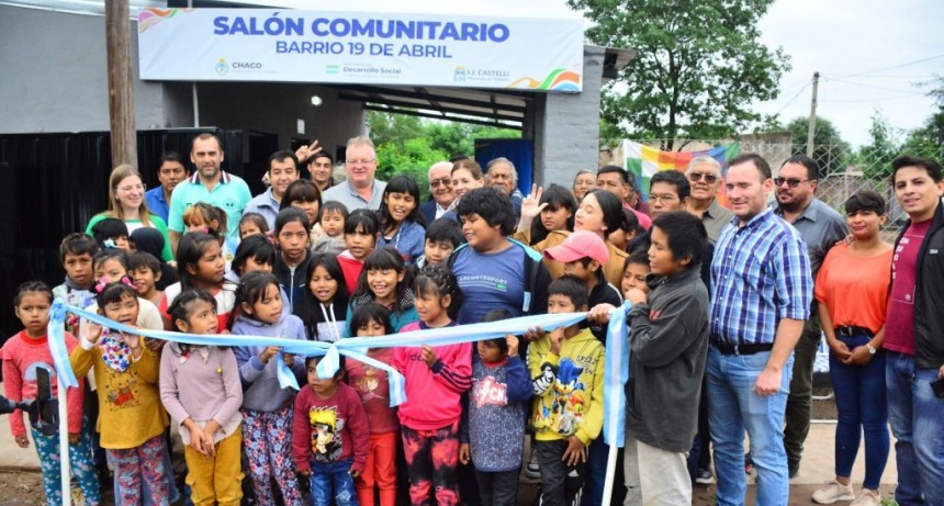 Renovaron las instalaciones del centro comunitario del Barrio 19 de abril
