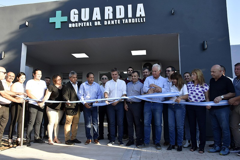 El gobernador Zdero inauguró la refacción y ampliación del Hospital ‘Dr. Dante Tardelli’ de Pampa del Indio