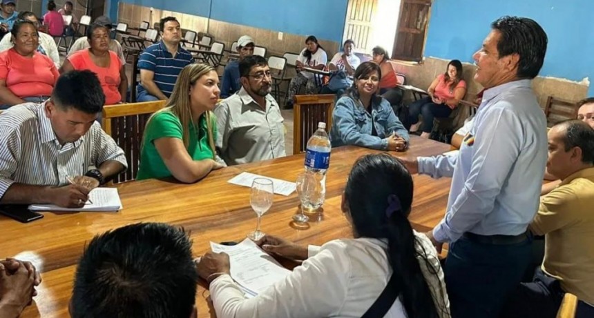 Las diversas &aacute;reas del equipos del programa &Ntilde;achec trabajaron en El Espinillo 