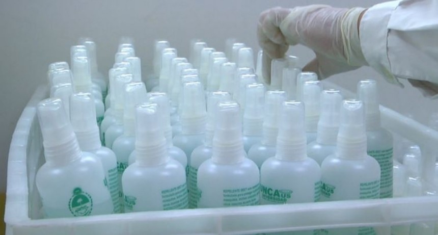 Dengue: UNCAus aument&oacute; la producci&oacute;n de repelente y expande su comercializaci&oacute;n a otras provincias