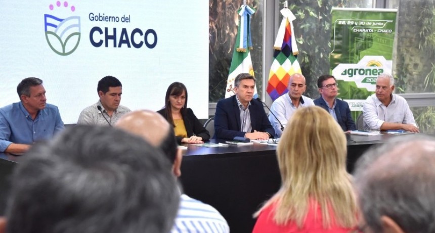 AGRONEA 2024: Zdero acompa&ntilde;&oacute; el lanzamiento del evento que se realizar&aacute; del 28 al 30 de junio en Charata