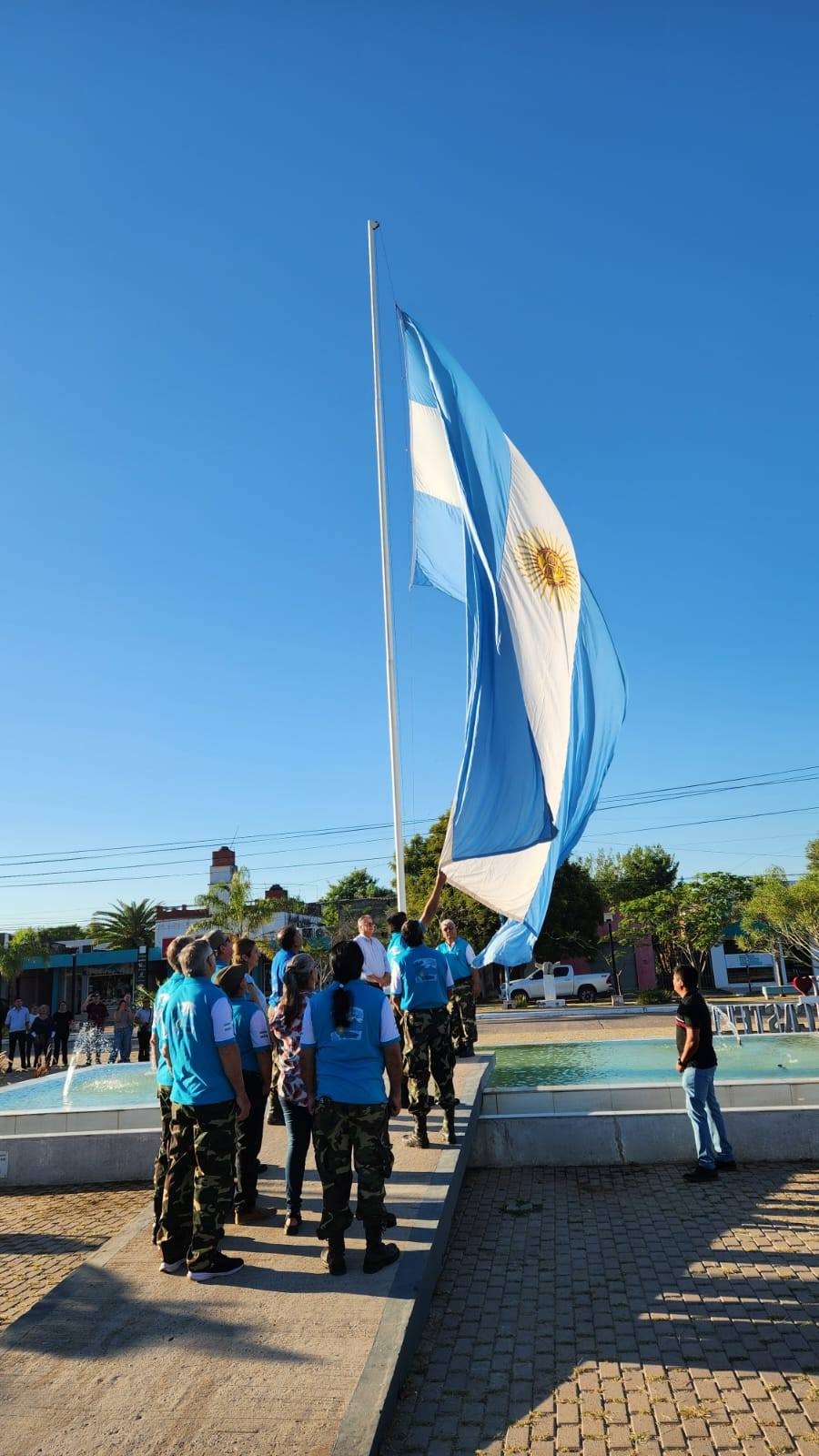 Castelli: Emotivo acto por el d&iacute;a de la reafirmaci&oacute;n de los derechos de soberan&iacute;a sobre las Islas Malvinas 