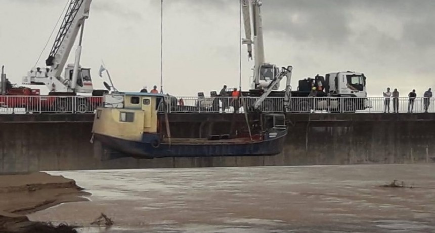 J.J. Castelli ya recibe agua del Acueducto con la toma en Puerto Lavalle
