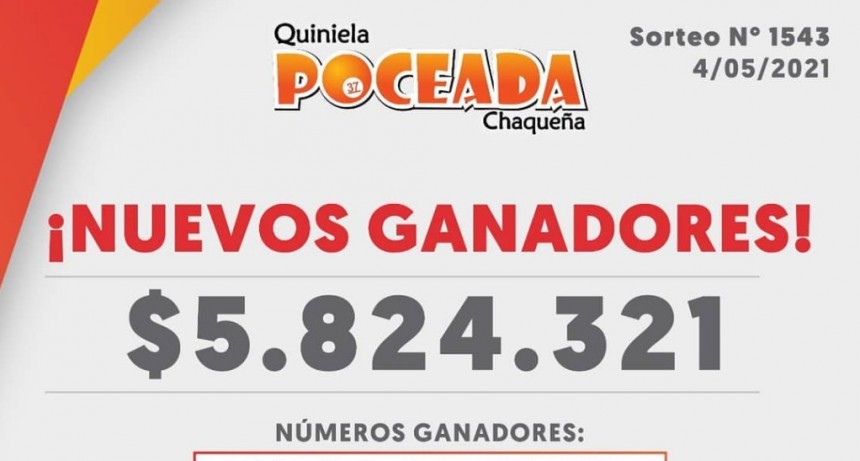 Sali&oacute; la Poceada: dos jugadores del interior ganaron m&aacute;s de $5.800.000 cada uno
