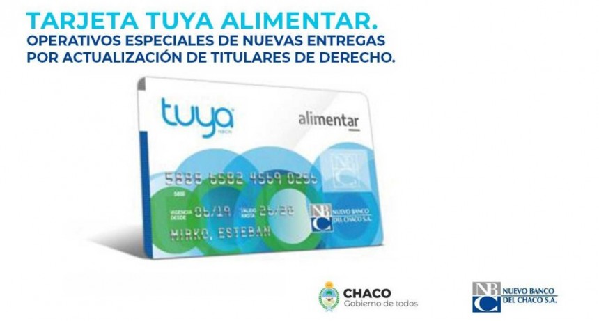 Empieza la entrega de tarjetas Alimentar este Lunes