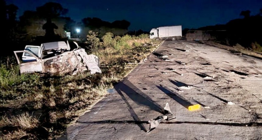 Tres Isletas: Fatal siniestro en Ruta 9 entre un cami&oacute;n y un autom&oacute;vil