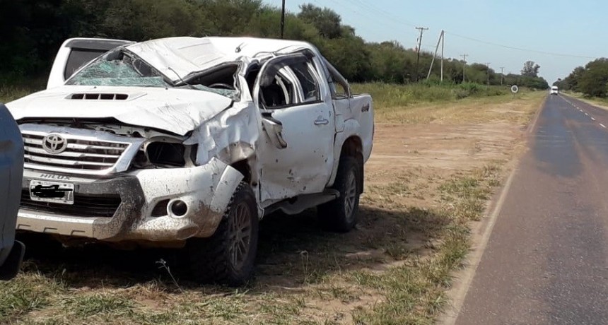 Accidente con heridos graves en un cruce de rutas vecinales del paraje Yapey&uacute;