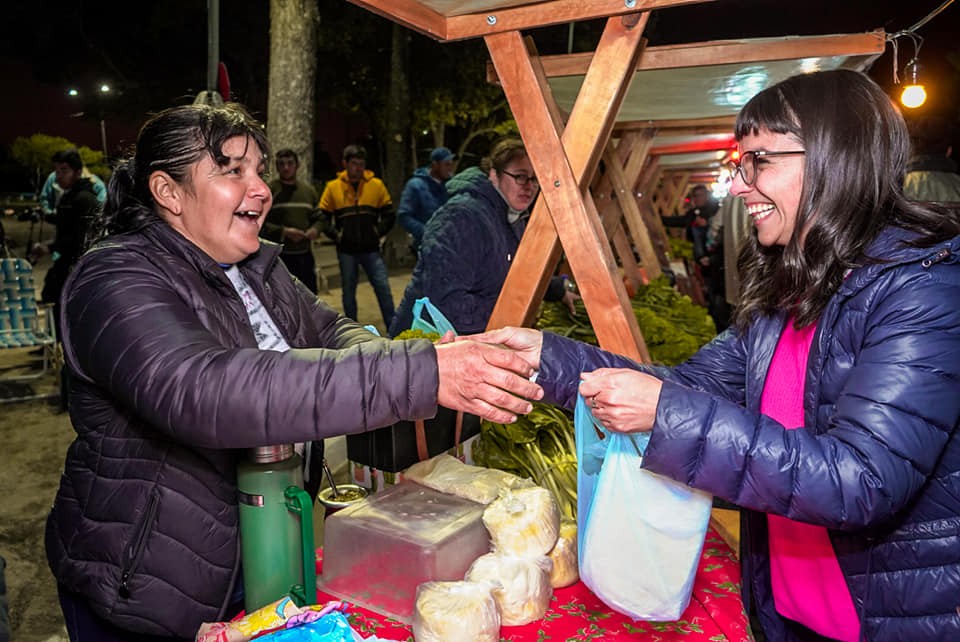 Analia Rach Quiroga acompaño a la comunidad de Zaparinqui en su 85 aniversarios.