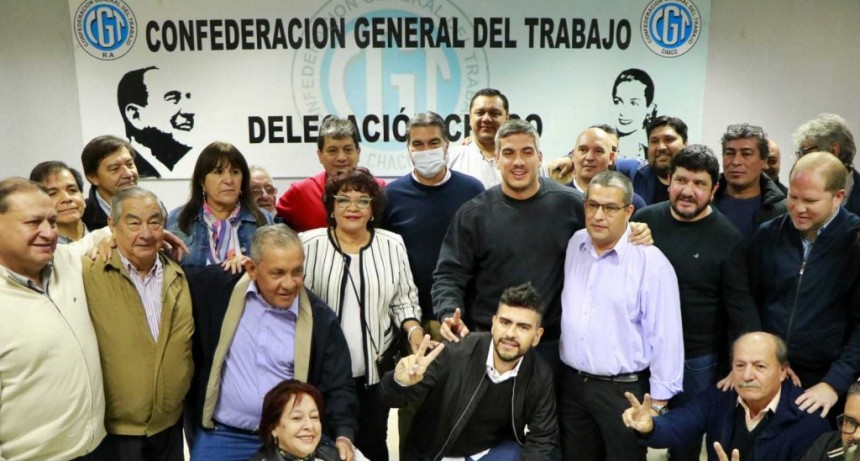 El gobernador en el acto por el D&iacute;a de las y los Trabajadores