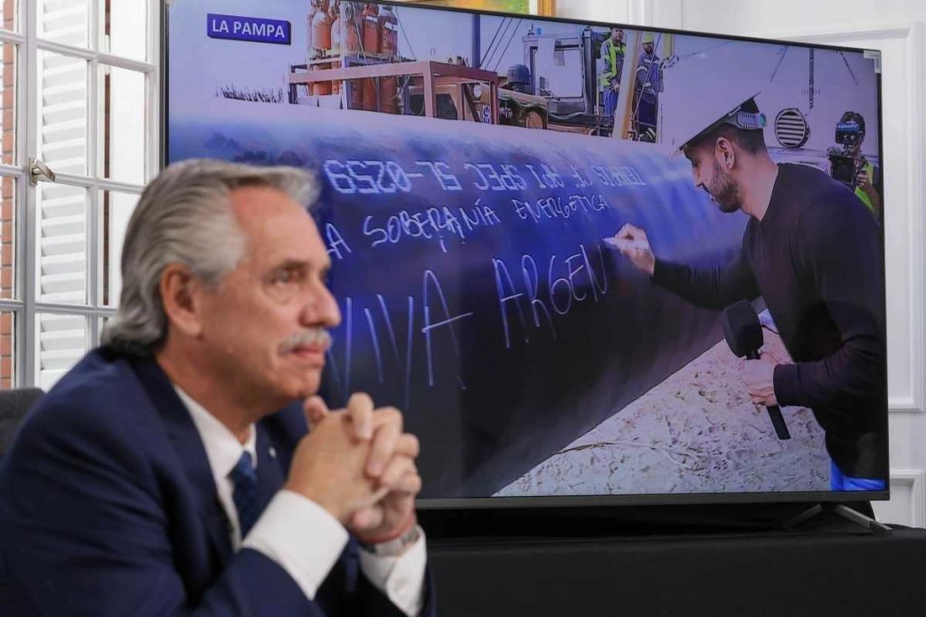 Gasoducto Presidente Néstor Kirchner: se concretó la última soldadura en la traza