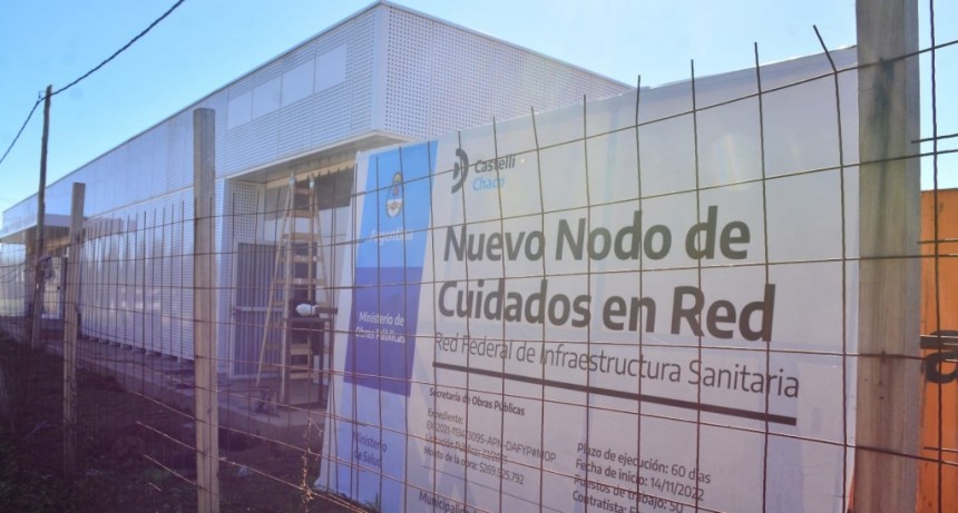 Avanza la construcci&oacute;n de centro de salud en el barrio chacra 51