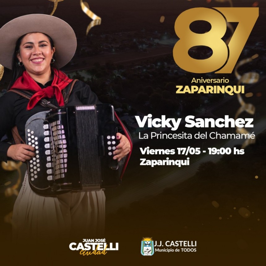 Dieron a conocer el progama de festejos y actividades por los 87 a&ntilde;os de Zaparinqui