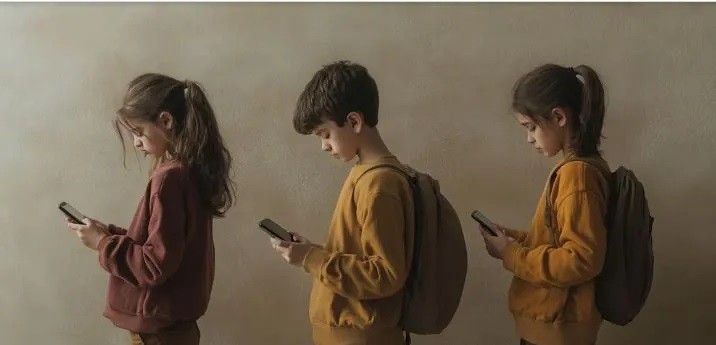 En Argentina, los niños argentinos acceden al primer celular antes de los 10 años