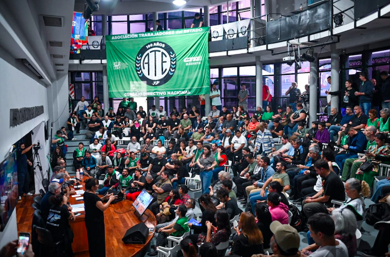 ATE y la UTEP, en plenario ratificaron la movilización del 22 de mayo: “El nuevo acuerdo con el FMI no nos puede pasar por el costado”