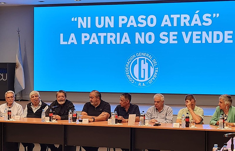 La CGT presentó un amparo en la Justicia para frenar el decreto que limita el derecho a huelga