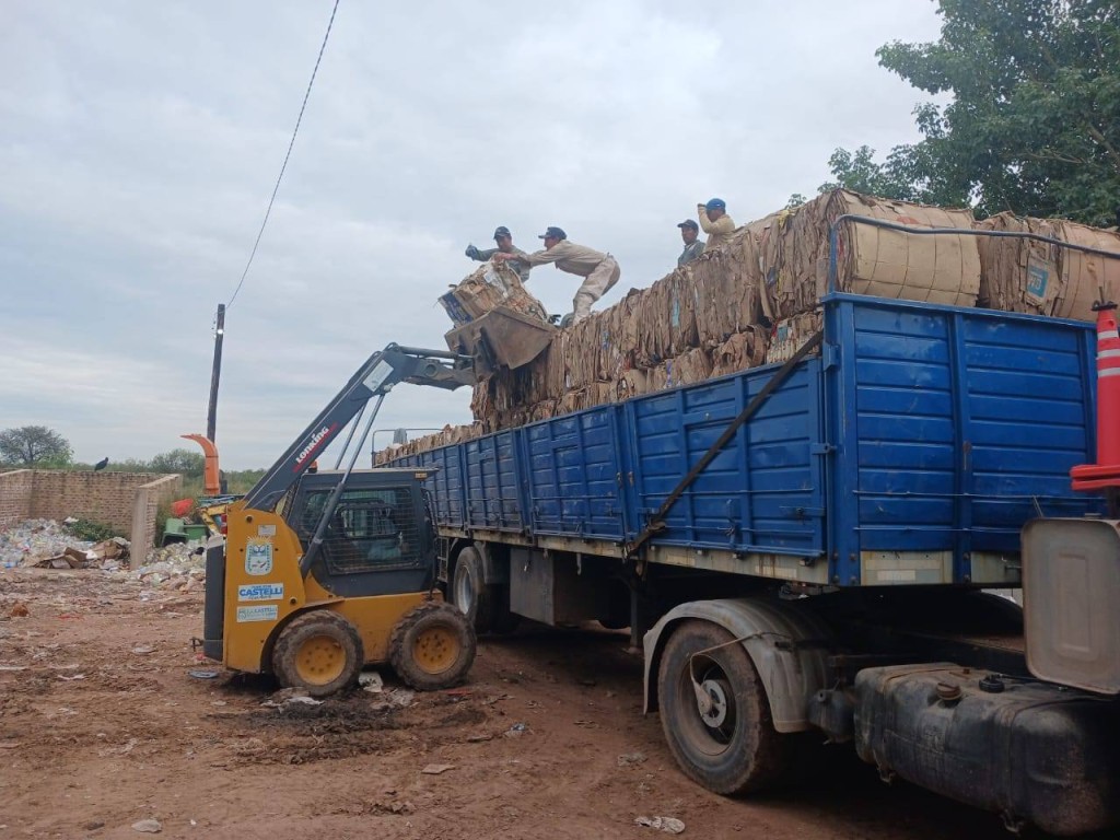 Desde la Planta de Separaci&oacute;n de Residuos S&oacute;lidos Urbanos se concret&oacute; la salida de m&aacute;s de 23 toneladas de cart&oacute;n en desuso