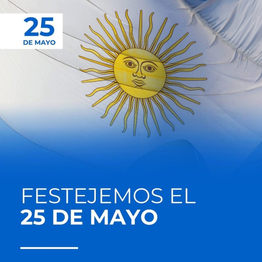 Programa oficial de las actividades por el D&iacute;a de la Revoluci&oacute;n de Mayo